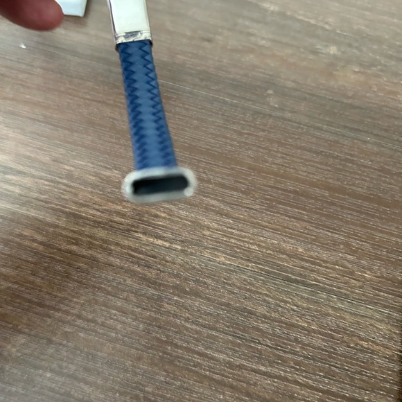 9.25 silver/leather bracelet - Picture 4 of 11